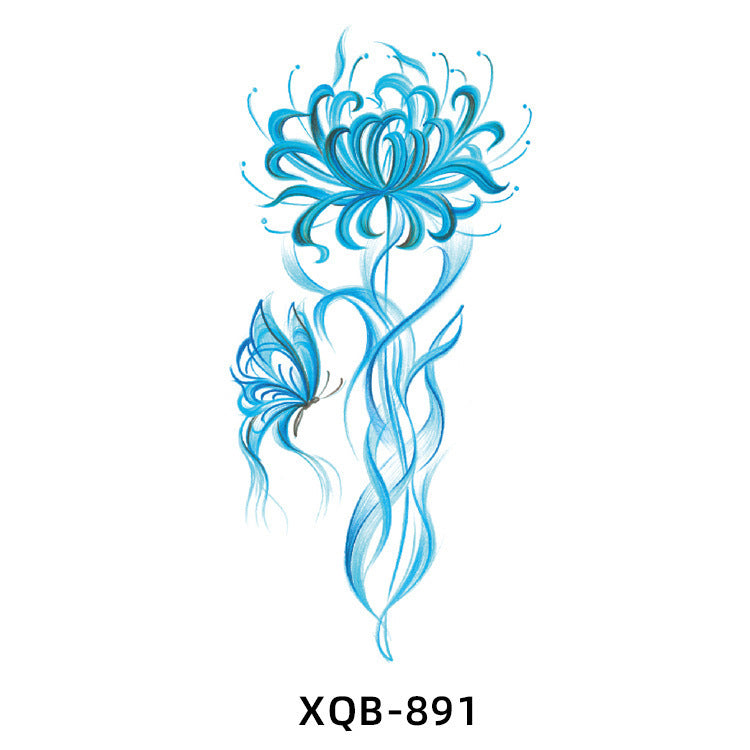 New Flower Arm Tattoo Sticker Waterproof Men And Women BUY 1 GET 2