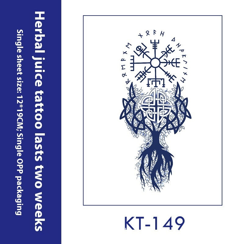 Tattoo Sticker English Letters Ins Style Men's Dark Women's Waterproof BUY 1 GET 2