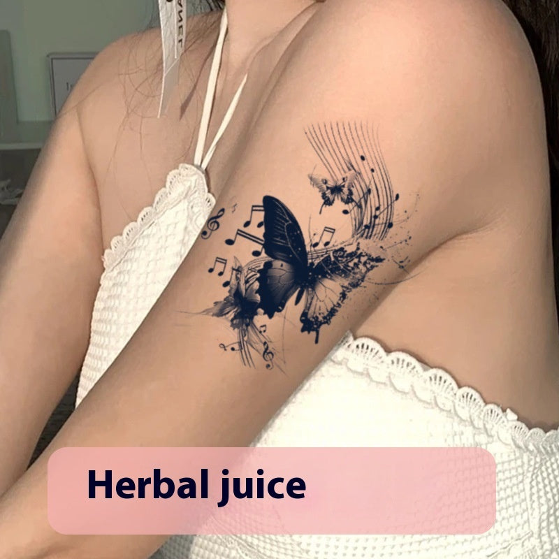High-grade Butterfly Herbal Juice Tattoo Sticker BUY 1 GET 2