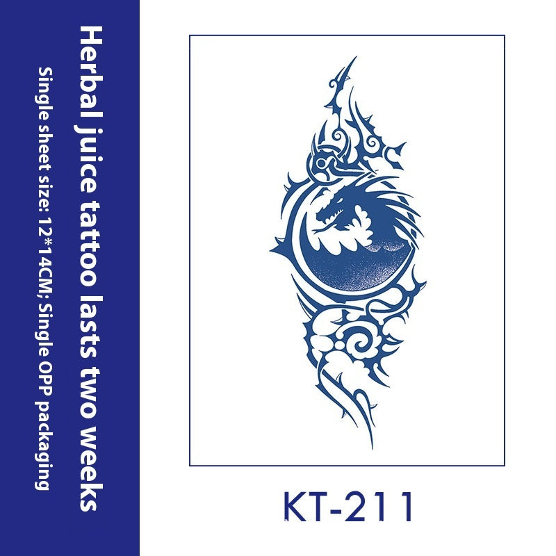 Tattoo Sticker English Letters Ins Style Men's Dark Women's Waterproof BUY 1 GET 2