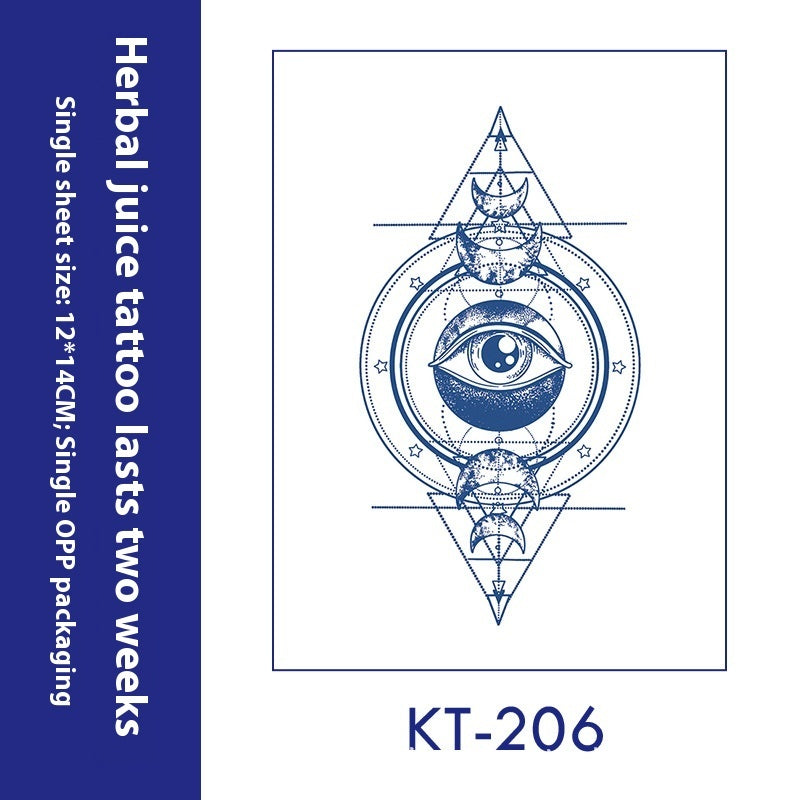 Tattoo Sticker English Letters Ins Style Men's Dark Women's Waterproof BUY 1 GET 2