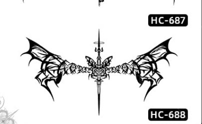 MAYMOE Tattoo Sticker Herbal Semi-permanent Female Waterproof And Durable BUY 1 GET 2