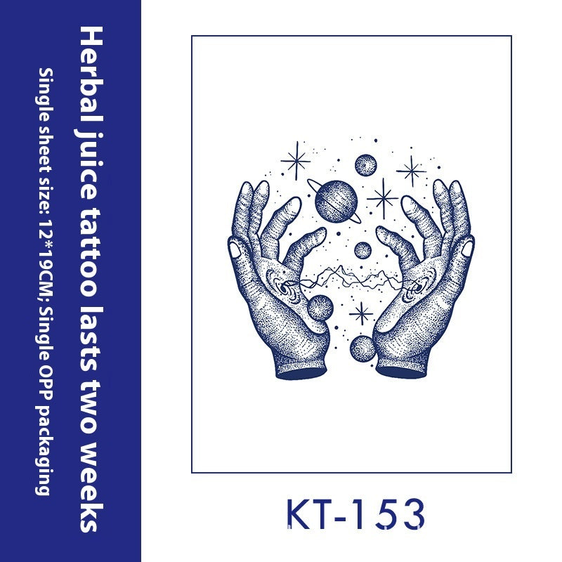 Tattoo Sticker English Letters Ins Style Men's Dark Women's Waterproof BUY 1 GET 2