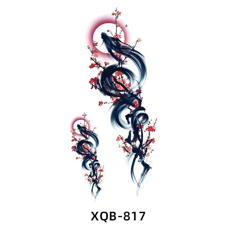 New Flower Arm Tattoo Sticker Waterproof Men And Women BUY 1 GET 2