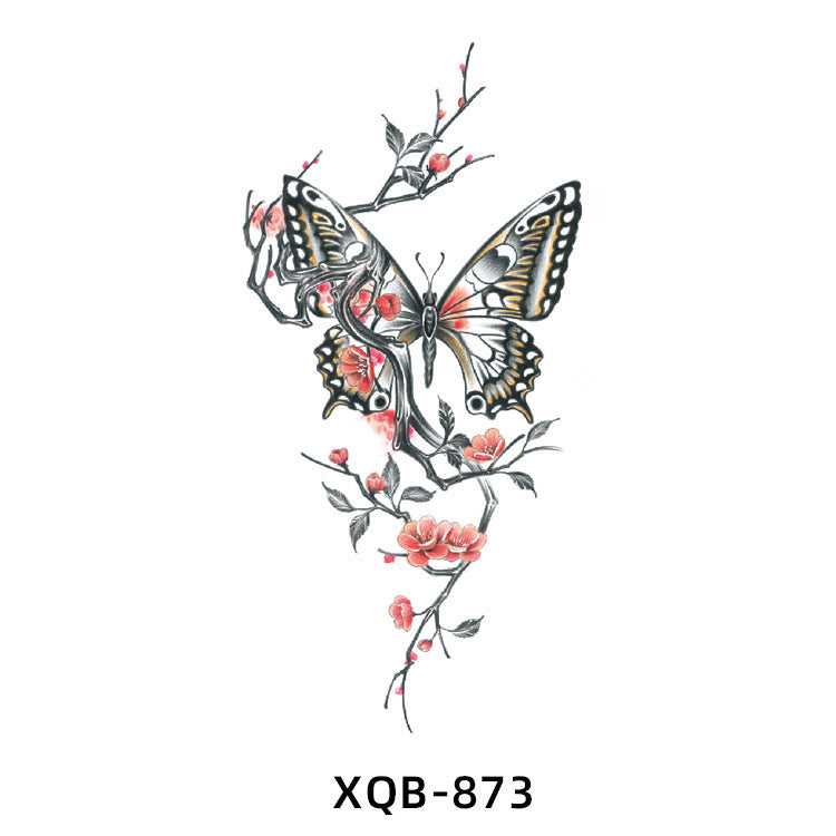 New Flower Arm Tattoo Sticker Waterproof Men And Women BUY 1 GET 2