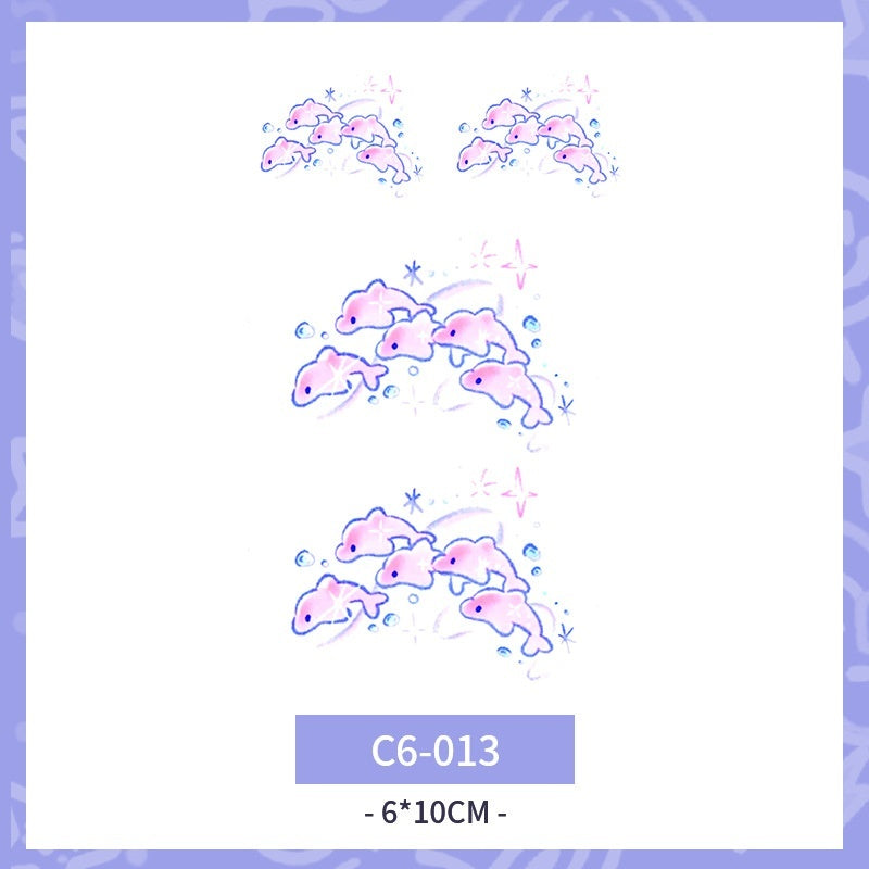 Waterproof And Durable Colorized Butterfly Tattoo Sticker  BUY 1 GET 3