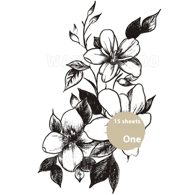 Men's And Women's Waterproof And Durable Non-reflective Tattoo Sticker BUY 1 GET 2