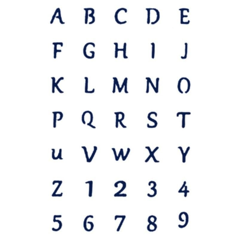 INS English Letters And Numbers Herbal Tattoo Sticker Waterproof  BUY 1 GET 2