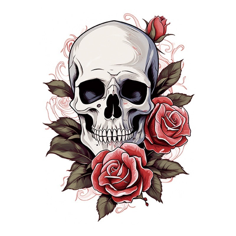 Hot Sale Flower Butterfly Large Pattern Flower Arm Tattoo Sticker BUY 1 GET 2