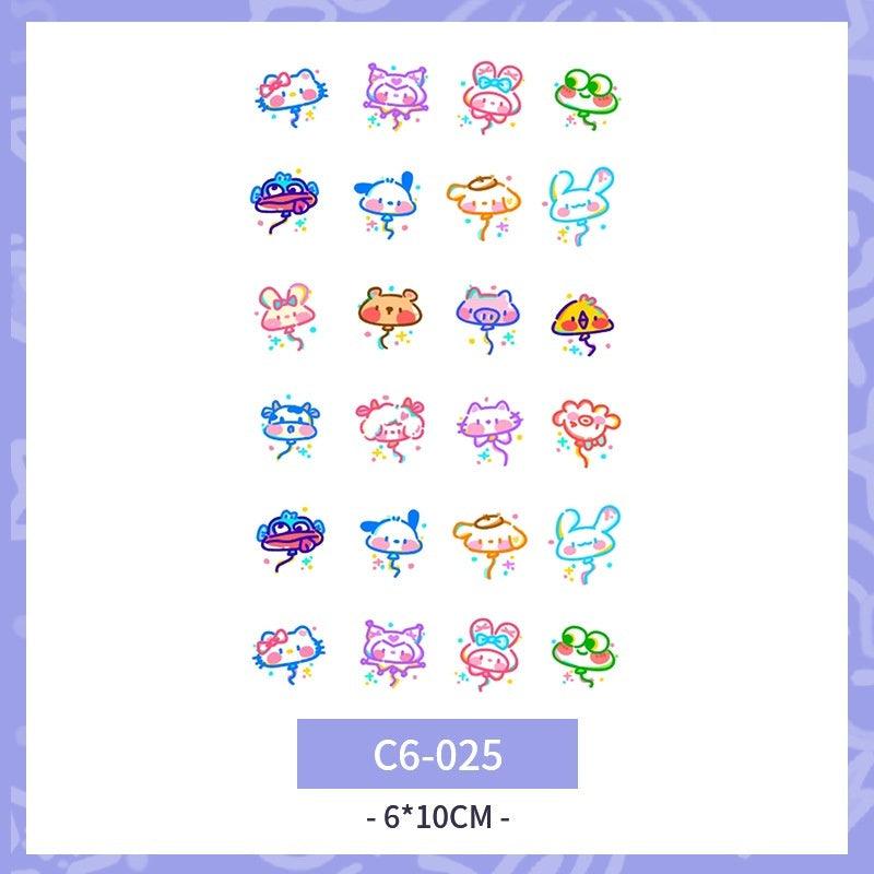 Waterproof And Durable Colorized Butterfly Tattoo Sticker  BUY 1 GET 3