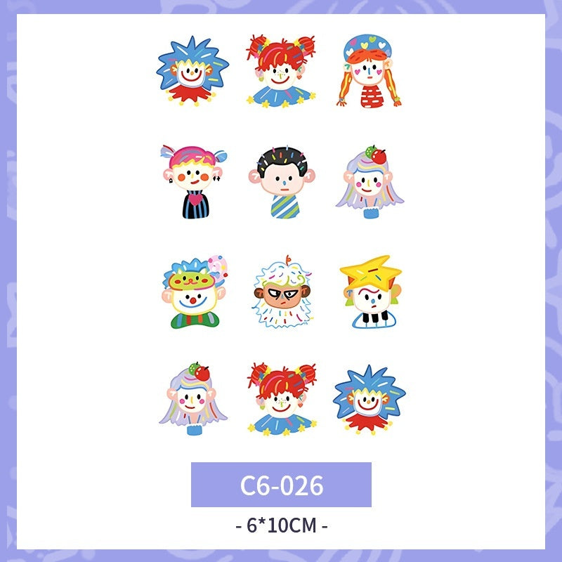 Waterproof And Durable Colorized Butterfly Tattoo Sticker  BUY 1 GET 3