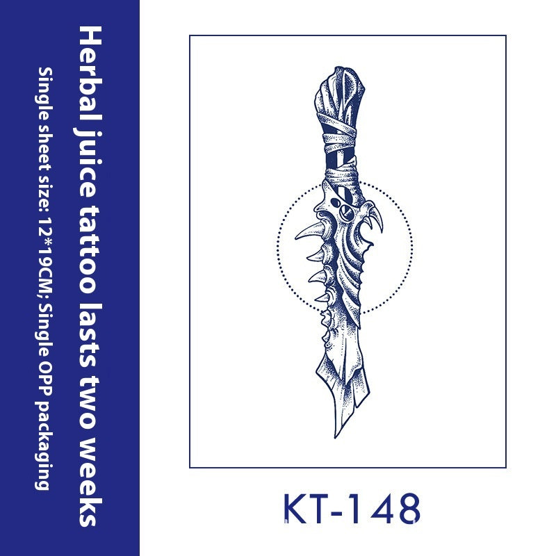 Tattoo Sticker English Letters Ins Style Men's Dark Women's Waterproof BUY 1 GET 2