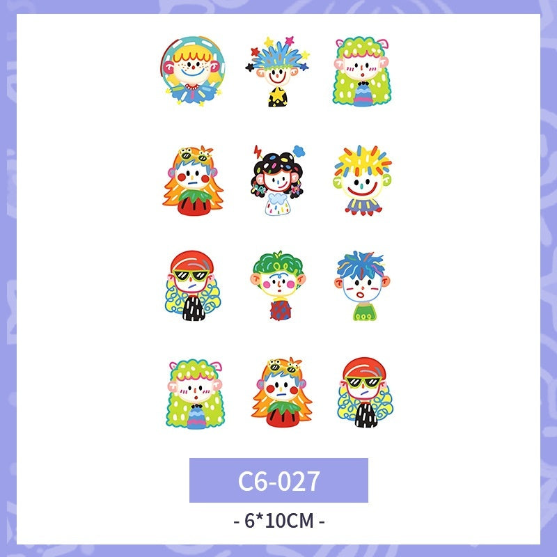 Waterproof And Durable Colorized Butterfly Tattoo Sticker  BUY 1 GET 3