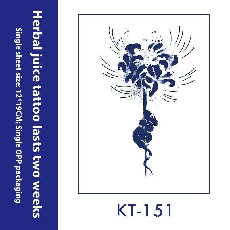 Tattoo Sticker English Letters Ins Style Men's Dark Women's Waterproof BUY 1 GET 2