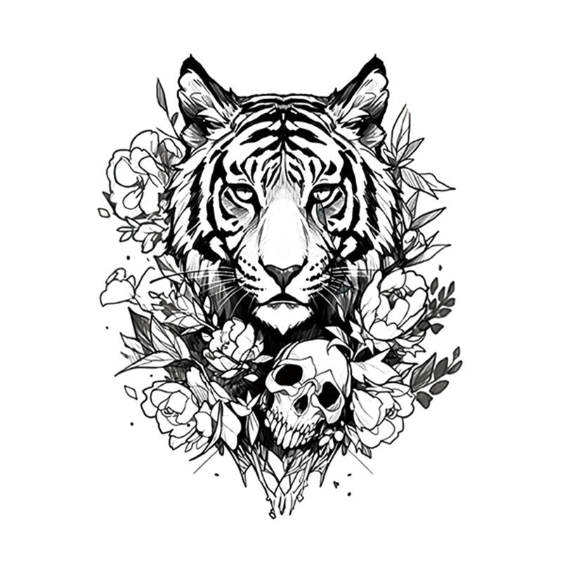 Hot Sale Flower Butterfly Large Pattern Flower Arm Tattoo Sticker BUY 1 GET 2