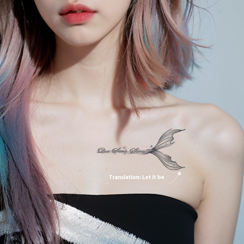 Semi-permanent Tattoo Sticker Female Waterproof And Durable BUY 1 GET 2