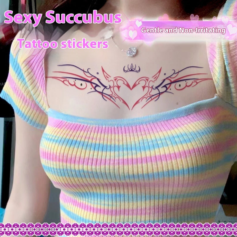 Tattoo Sticker Private Waist And Abdomen Waterproof Women's Long-lasting BUY 1 GET 2