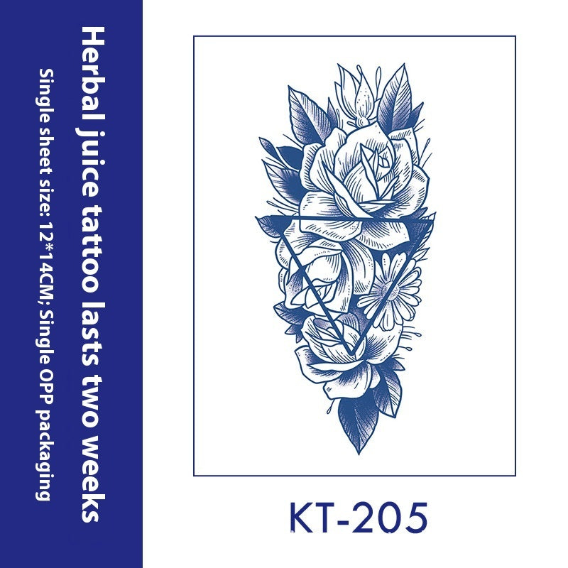 Tattoo Sticker English Letters Ins Style Men's Dark Women's Waterproof BUY 1 GET 2