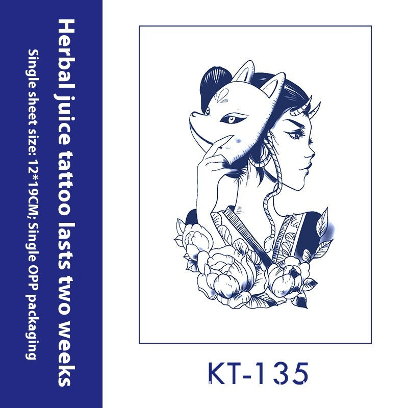 Tattoo Sticker English Letters Ins Style Men's Dark Women's Waterproof BUY 1 GET 2