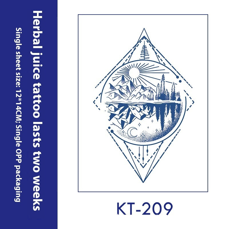 Tattoo Sticker English Letters Ins Style Men's Dark Women's Waterproof BUY 1 GET 2