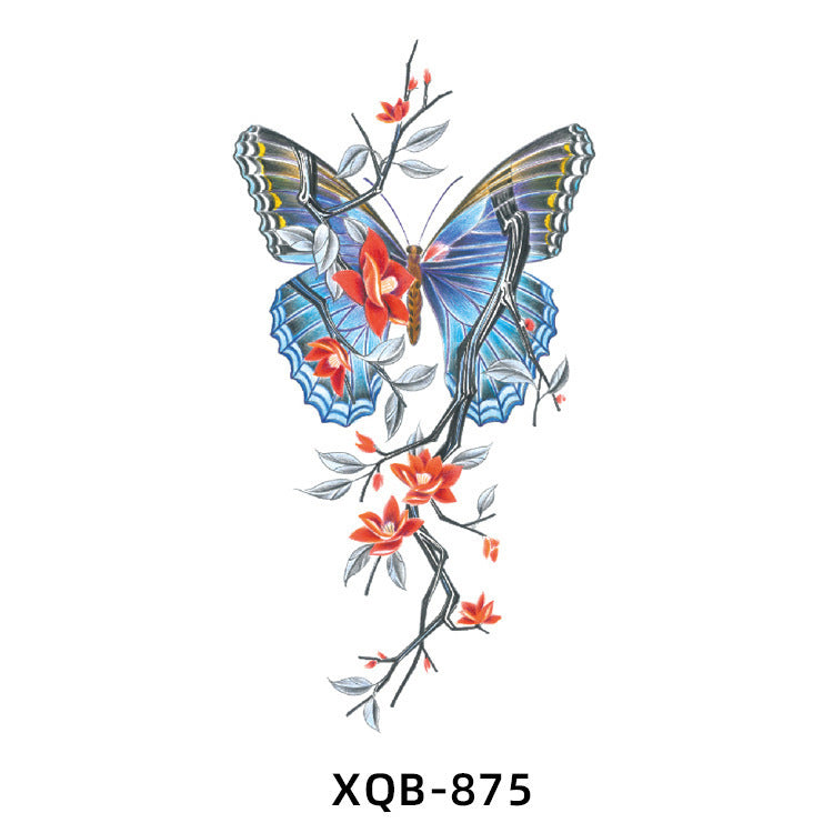 New Flower Arm Tattoo Sticker Waterproof Men And Women BUY 1 GET 2