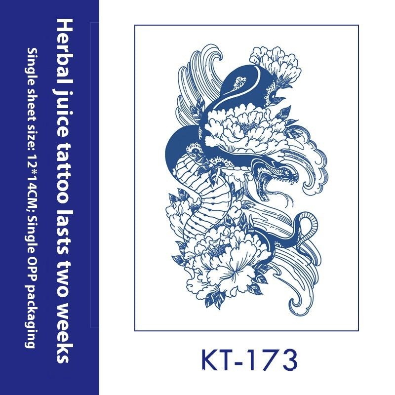 Tattoo Sticker English Letters Ins Style Men's Dark Women's Waterproof BUY 1 GET 2