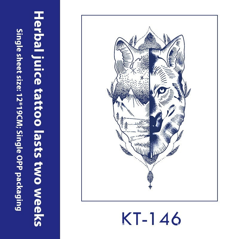 Tattoo Sticker English Letters Ins Style Men's Dark Women's Waterproof BUY 1 GET 2