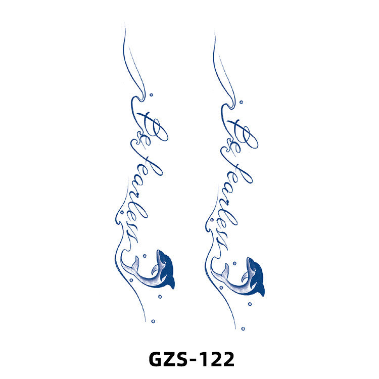 Herbal Juice Tattoo Sticker Cute Flowers Semi-permanent BUY 1 GET 2