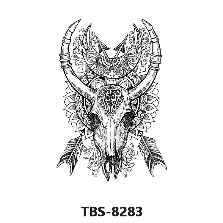 Flower Arm Color Animal Tattoo Sticker BUY 1 GET 2