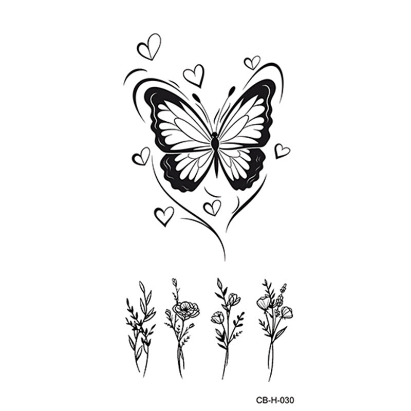 Internet Celebrity Herbal Juice Tattoo Tattoo Sticker BUY 1 GET 2