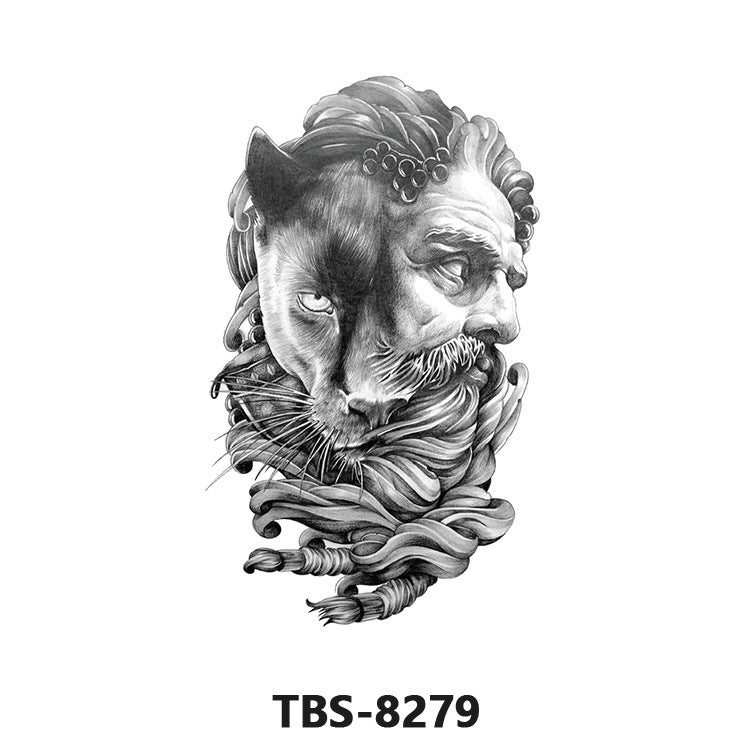 Flower Arm Color Animal Tattoo Sticker BUY 1 GET 2