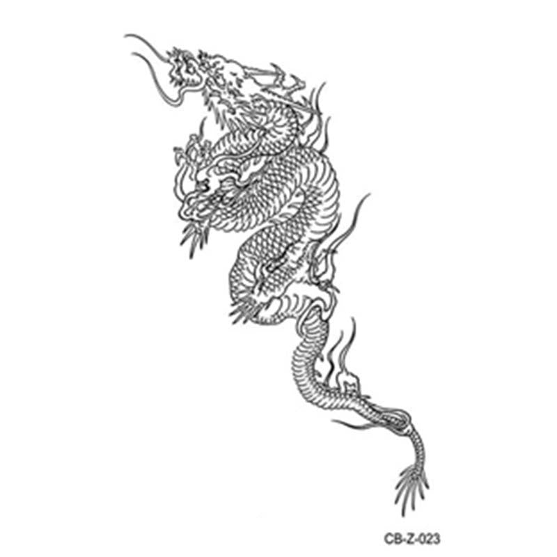 European And American Style Herbal Juice Tattoo Sticker Half Sleeve Semi-permanent BUY 1 GET 2