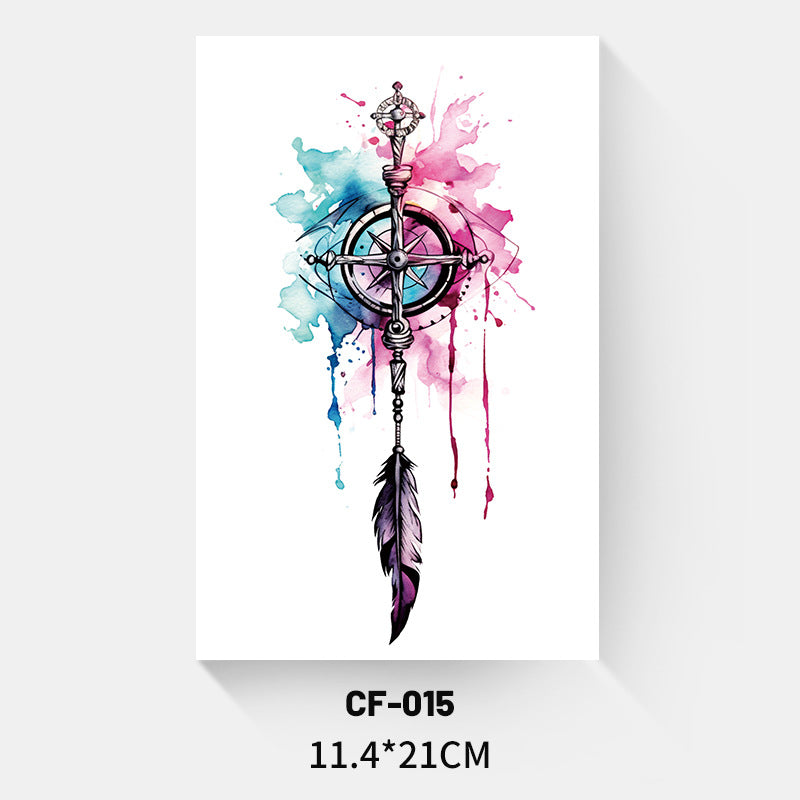 Tattoo Sticker Female Waterproof And Durable Male Color BUY 1 GET 3