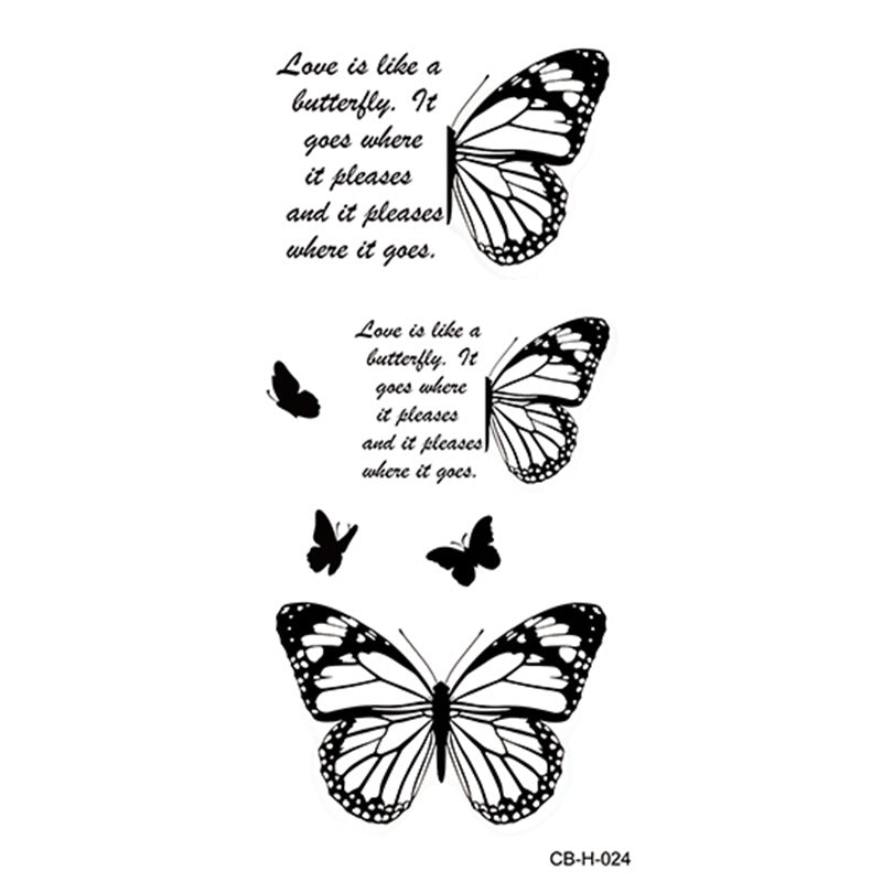 Internet Celebrity Herbal Juice Tattoo Tattoo Sticker BUY 1 GET 2