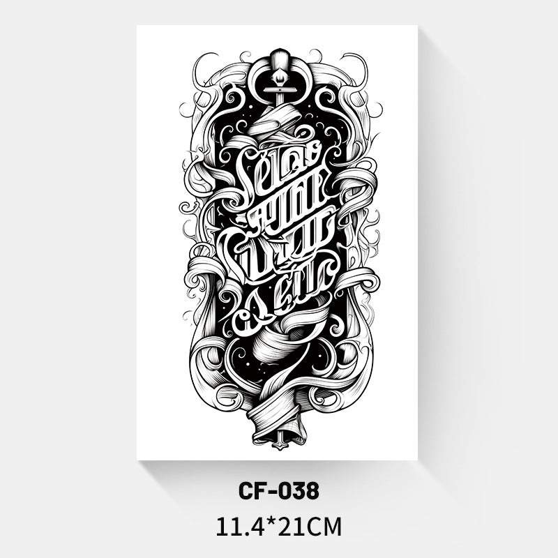 Tattoo Sticker Female Waterproof And Durable Male Color BUY 1 GET 3