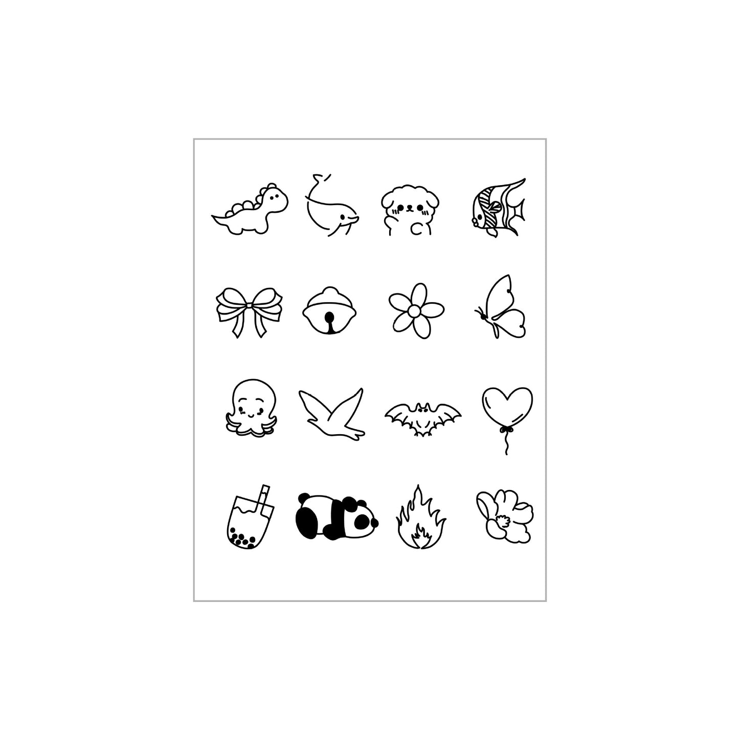 Herbal Juice Semi-permanent Waterproof Tattoo Sticker BUY 1 GET 2