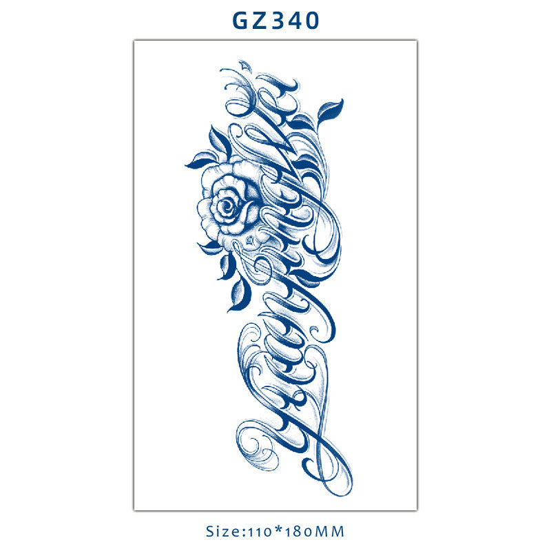 Tattoo Sticker Semi-permanent Herbal Juice Tattoo Sticker Simulation Personality BUY 1 GET 2