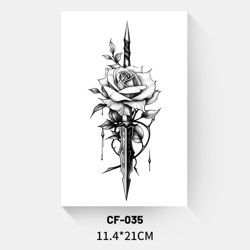 Tattoo Sticker Female Waterproof And Durable Male Color BUY 1 GET 3