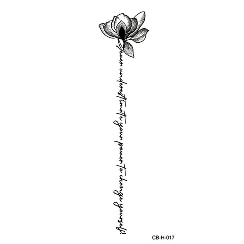 Internet Celebrity Herbal Juice Tattoo Tattoo Sticker BUY 1 GET 2