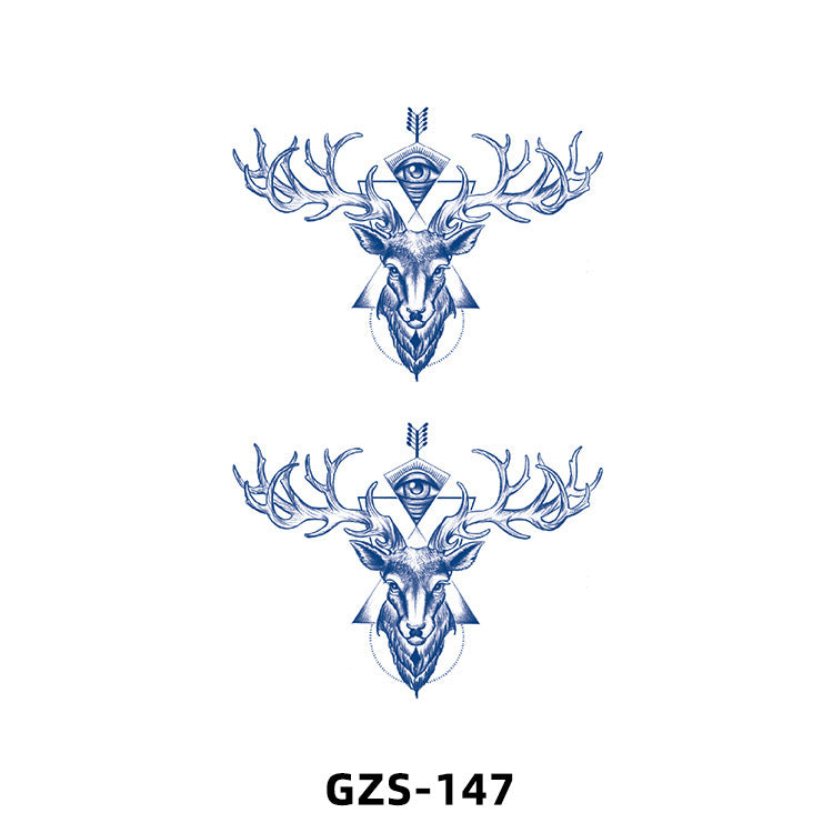 Herbal Juice Tattoo Sticker Cute Flowers Semi-permanent BUY 1 GET 2