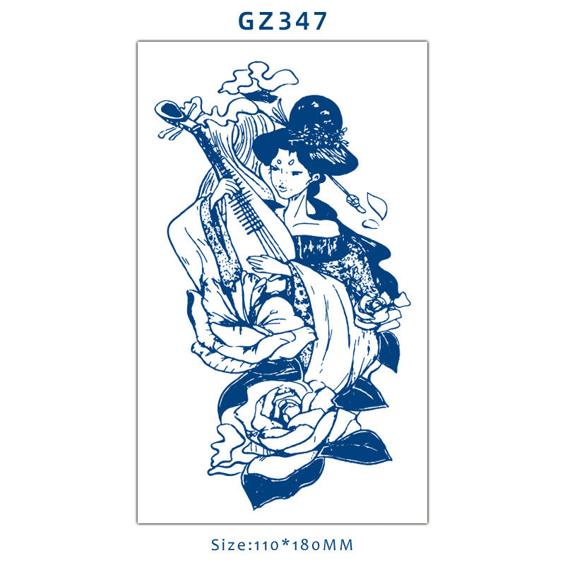 Tattoo Sticker Semi-permanent Herbal Juice Tattoo Sticker Simulation Personality BUY 1 GET 2