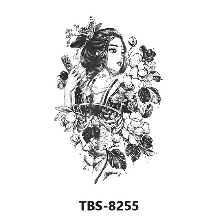 Flower Arm Color Animal Tattoo Sticker BUY 1 GET 2