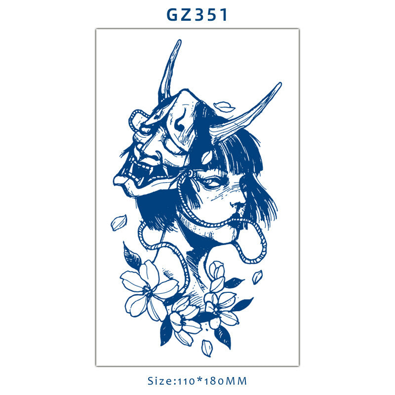 Tattoo Sticker Semi-permanent Herbal Juice Tattoo Sticker Simulation Personality BUY 1 GET 2
