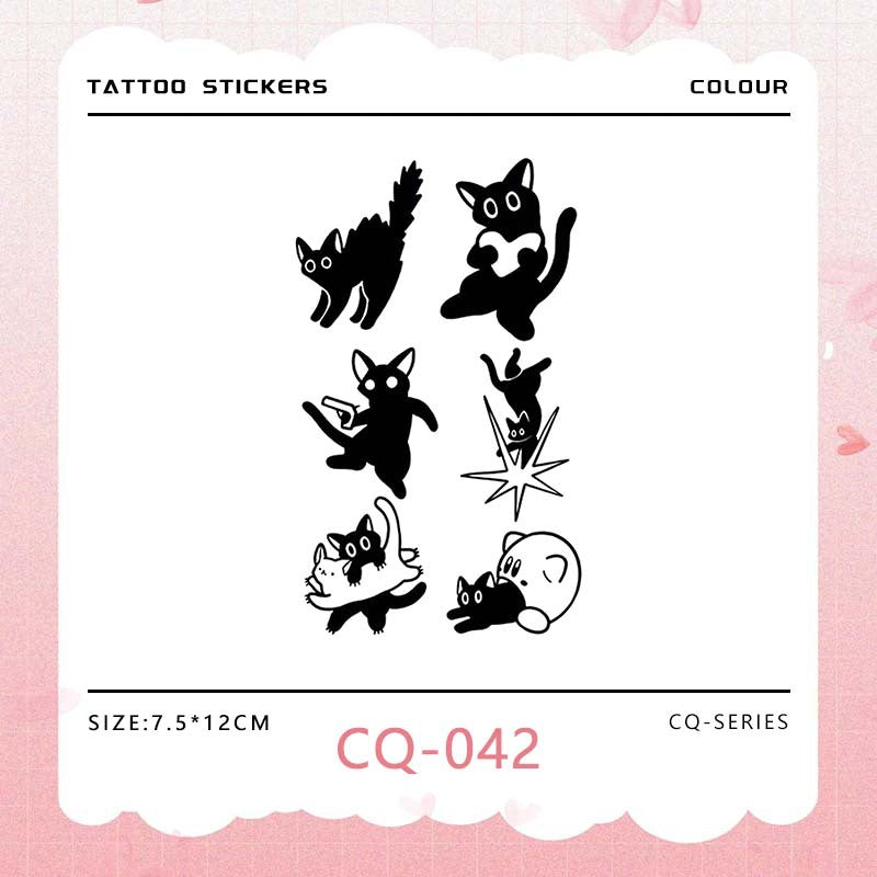 Cute Tattoo Sticker Cat Ins Style BUY 1 GET 2