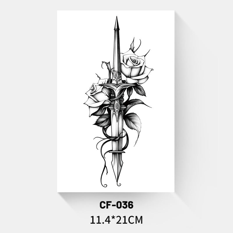 Tattoo Sticker Female Waterproof And Durable Male Color BUY 1 GET 3