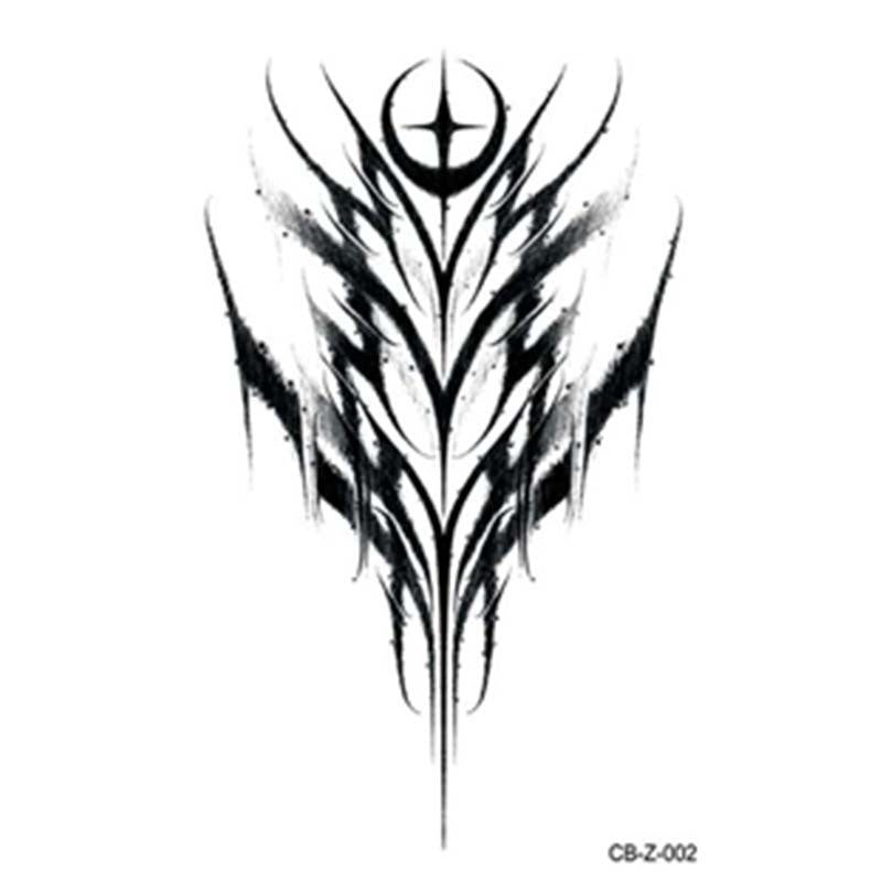 European And American Style Herbal Juice Tattoo Sticker Half Sleeve Semi-permanent BUY 1 GET 2