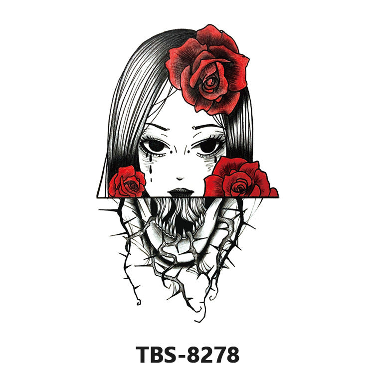 Flower Arm Color Animal Tattoo Sticker BUY 1 GET 2