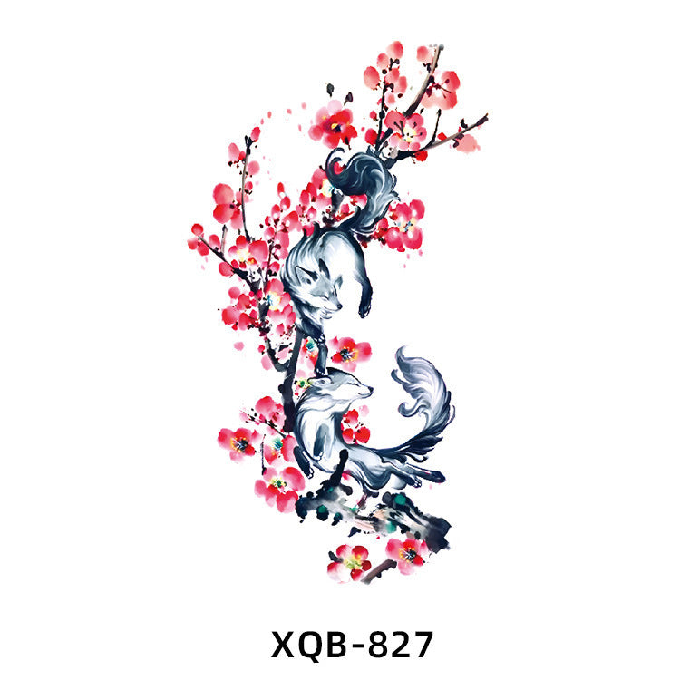 New Flower Arm Tattoo Sticker Waterproof Men And Women BUY 1 GET 2