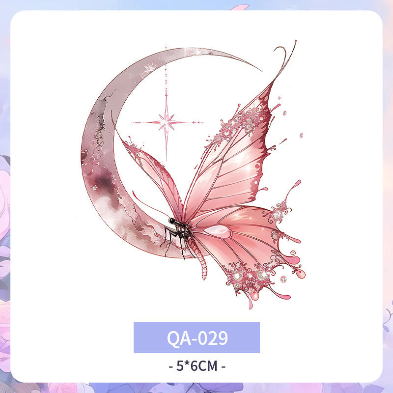 Color Tattoo Sticker Waterproof And Durable Arm Clavicle Personality  BUY 1 GET 3