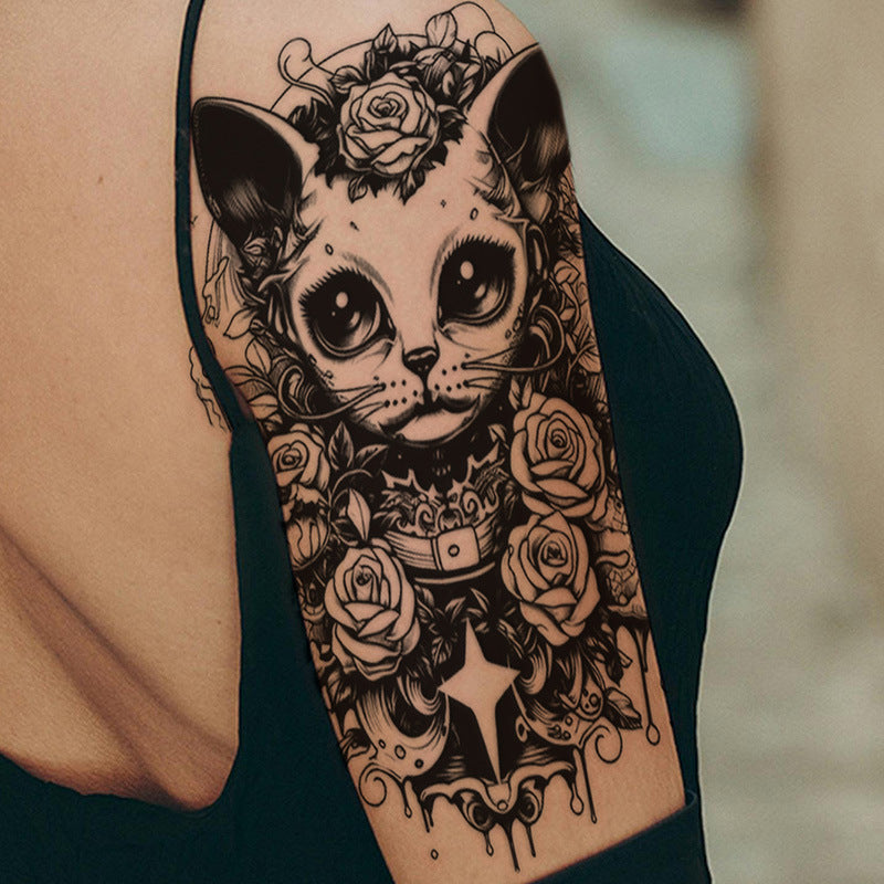 Hot Sale Flower Butterfly Large Pattern Flower Arm Tattoo Sticker BUY 1 GET 2